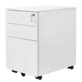 Produktbild: SONGMICS Rollcontainer weiß 3 Auszüge 39,0 x 52,0 x 60,0 cm