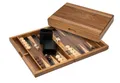 Produktbild: Philos Spiel Philos 1114 - Backgammon Makra, klein, Holz, klappbar