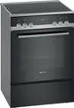 Produktbild: Siemens HK9S5A240 IQ500 Elektroherd mit Glaskeramik-Kochfeld freistehend edelstahl