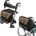 Produktbild: SENIORI Rollator / Rollstuhl Tasche Rollatortasche Rollstuhltasche Universal 6. Folklore_classic