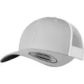 Produktbild: Flexfit Retro Trucker 2-Tone Cap, silver/white