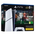 Produktbild: Sony PS5 Konsole SLIM Digital E-Chassis + EA FC26 - Schwarz/Weiß