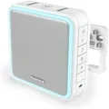 Produktbild: Honeywell Home DW915S Serie 9 Tragbar, verdrahteter oder Funk-LED-Gong (weiß) ||