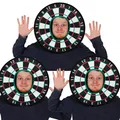 Produktbild: 6 X Dart Tafel Hut Herren Damen Lustig Bullseye Darts Stag Henne Nacht Kostüm