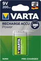 Produktbild: Batterie VARTA RECHARGEABLE Akku E-Block 9V 200mAh