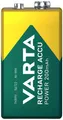 Produktbild: Varta RECH.AC.Power 9V200mAh BLI1 9 V Block-Akku NiMH 200 mAh 8.4 V 1 St.