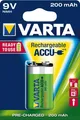 Produktbild: VARTA Rechargeable Akku 9 V / E-Block 1 Stück
