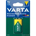 Produktbild: Varta Batterie Power Accu NiMH, E-Block, 9V Block, HR6F22, Akku, 1560036
