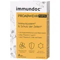 Produktbild: immundoc PROABWEHR FORTE Immunsystem Kapseln, 30 Stück, Nahrungsergänzungsmittel mit Vitamin C, Vitamin D, Vitamin E, Zink, Selen, Kapuzinerkresse und Meerrettich