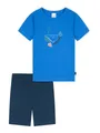 Produktbild: Schiesser Shorty Boys World (2 tlg) leichter Schlafanzug Kurz