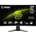 Produktbild: MSI MAG 27C6F 27 Zoll FHD Curved Gaming Monitor - 1500R 1920 x 1080 Rapid VA Panel, 180 Hz / 1ms (GtG), Adaptive-Sync - DP 1.2a, HDMI™ CEC
