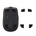 Produktbild: kwmobile Mouse Feet Sticker kompatibel mit Logitech MX Anywhere 2S Ersatz Glider - Mausfüße passgenau - Maus Glides in Schwarz