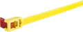 Produktbild: HT 115-00001 - Kabelbinder lösbar 752x13 mm, gelb/rot
