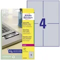 Produktbild: 80er Multipack Avery-Zweckform L6134-20 Typenschild-Etiketten 105 x 148 mm