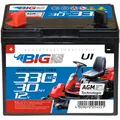 Produktbild: BIG U1 AGM 12V 30Ah 310A/EN Rasentraktor Rasenmäher Aufsitzmäher Batterie