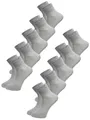 Produktbild: Tazzio Herren Socken 10er-Pack Sportsocken Sneakersocken Socks A907 (Grau, 39-42)