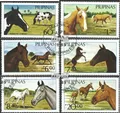 Produktbild: Philippinen 1670-1675 (kompl.Ausg.) gestempelt 1985 Pferde
