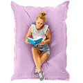 Produktbild: Green Bean Sitzsack XXL 140x180cm 380 Liter Kinder & Erwachsene Bean Bag EPS Perlen Füllung Riesensitzsack Groß Draußen Outdoor Liegekissen Waschbar Wetterfest Lounge Sitzkissen Bodenkissen Flieder