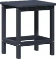 Produktbild: vidaXL Adirondack Beistelltisch Marineblau 38 x 38 x 46 cm HDPE