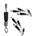 Produktbild: 10 x DELPHIN Quick SWAP SWIVELS feine Mikrowirbel Feederwirbel Matchwirbel von Größe 7 bis 14 erhältlich (#10 / 9kg)