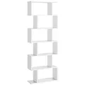 Produktbild: VASAGLE Bücherregal weiß 70,0 x 24,0 x 190,5 cm, 1 St.