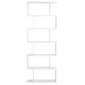 Produktbild: Boxxx Bücherwand, Weiß, Holzwerkstoff, 6 Fächer, 70x191x24 cm, Typenauswahl, stehend, Wohnzimmer, Regale, Bücherregale