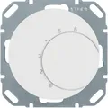 Produktbild: Berker 20262089 Temperaturregler mit Wechsler und Zentralstück, R.1/R.3, polarweiß glänzend