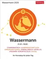 Produktbild: Robert Satorius | Wassermann Sternzeichenkalender 2026 - Tagesabreißkalender...