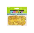Produktbild: Unique Industries Inc. Hängedekoration Favour Pack Goldmünzen 30Stk./25mm