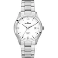 Produktbild: Dugena Herrenuhr 4460698 Tresor Automatik, Weiß, Edelstahl, Saphirglas, 10 bar