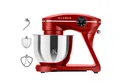Produktbild: KLAMER Küchenmaschine 1800W, 6L Edelstahl-Schüssel, Knetmaschine mit 10 Geschwindigkeiten & Timer, rot, 1800 W, 6 l Schüssel, Spritzschutz, 3 Werkzeuge, Saugfüße, digitales Display, Timer