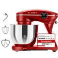 Produktbild: KLAMER Küchenmaschine 1800W, Knetmaschine mit 6 Liter Edelstahl Schüssel, 10 …