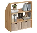 Produktbild: Bellamio Regal Aland Dachschrägenregal 45 Grad-Winkel, Eiche, 90 cm breit, verfügbar mit & ohne Türen