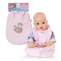 Produktbild: BABY born Puppenschlafsack rosa mit Blumen und Klettverschluss  für 36cm und 43 cm große Puppen