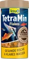 Produktbild: TetraMin Flakes Fischfutter Flocken Zierfische gesund klares Wasser 250ml Dose