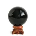 Produktbild: Mina Heal Black Obsidian Crystal Balls for Fengshui, Meditation, Crystal Healing, Divination, Home Decoration, Black Magic Crystal Sphere