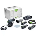 Produktbild: Festool Akku Exzenterschleifer Schleifer Ladegerät ETSC 125 3,0 I-Set 577689