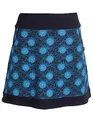 Produktbild: Vishes - Alternative Bekleidung - Damen Baumwoll-Rock 80er Jahre Retro Muster Bedruckt Taschen türkis 44