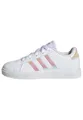 Produktbild: adidas Unisex Kinder Grand Court Lifestyle Lace Tennis Shoes, Cloud White / Iridescent / Cloud White, 33 EU