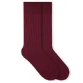 Produktbild: von Jungfeld Merino Wollsocken – Winter Thermosocken Damen & Herren, Unisex Wandersocken warm | 1 Paar (DE/NL/SE/PL, Numerisch, 41, 46, Regular, Regular, Ruby Red)
