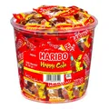 Produktbild: Haribo Happy-Cola Minis - 100 Stück im Eimer, 1kg - Inhalt: 2 Flaschen