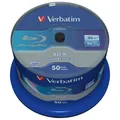 Produktbild: 1x50 Verbatim BD-R Blu-Ray 25GB 6x Speed Datalife No-ID Cakebox