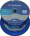 Produktbild: Verbatim Blu-ray Disc BD-R 43838 | 25GB | 6x Speed | DataLife | Spindel 50 Stück | Einmal beschreibbar | Weiß