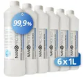 Produktbild: Nanoprotect Isopropanol 99,9% | 6 x 1 Liter Reiniger | Hochprozentiger Isopropylalkohol | IPA Reinigungsalkohol für Haushalt und Elektronik | Made in Germany