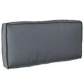 Produktbild: vidaXL Kissen Anthrazit 80 x 40 x 12 cm Oxford-Stoff, Wohnzimmer, Rechteckiges Kissen, Modernes Design, Wasserfest, Bequem, Vielseitig, Pflegeleicht