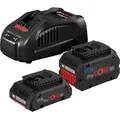 Produktbild: Bosch Starter-Set mit 1x ProCORE18V 4,0 Ah + 1x ProCORE18V 5,5 Ah + gal 1880 cv