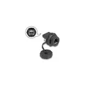 Produktbild: 87251 - RJ45 Cat.6A Kupplung mit Verschlusskappe zum Einbau IP67...