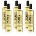 Produktbild: Janee Chardonnay IGP Weißwein, halbtrocken, sortenreines Weinpaket (6x0,75l)