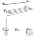 Produktbild: hansgrohe Logis UNIVERSAL Bad-Accessoire Sets, 5-teilig, chrom, 41728000