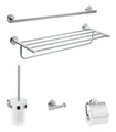 Produktbild: Hansgrohe Logis Universal Bad-Accessoire Set 5-teilig - Chrom - 41728000